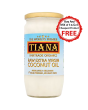 TIANA Fairtrade Organics Raw Extra Virgin Coconut Oil 750ml