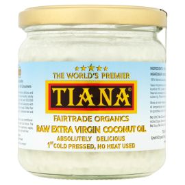 TIANA Fairtrade Organics Raw Extra Virgin Coconut Oil - rrp. £9.99