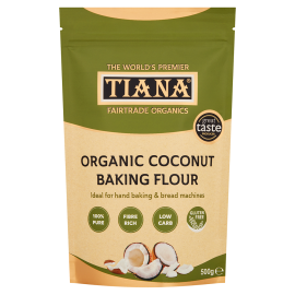 TIANA Fairtrade Organic Low-Carb Gluten-Free Coconut Flour