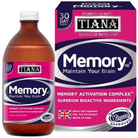 TIANA Fairtrade Organics Advanced Formula Memory Oil Liquid - rrp. £19.13 ex. VAT 