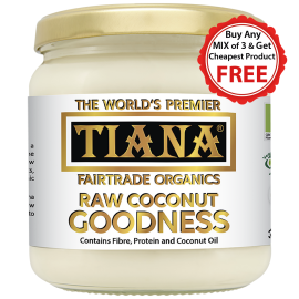 TIANA Fairtrade Organics Raw Coconut Goodness