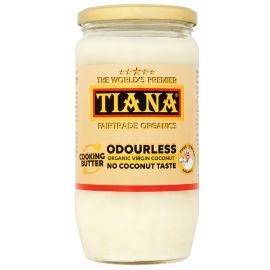 TIANA Fairtrade Organics Odourless Virgin Coconut Cooking Butter - rrp. £10.69