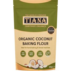 TIANA Fairtrade Organics Low-Carb Gluten-Free Coconut Flour - rrp. £5.49