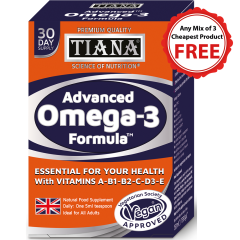 TIANA Fairtrade Organics Advanced Omega-3 Multivitamin Liquid Formula