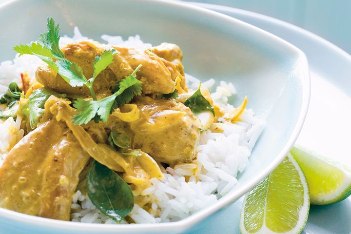 Green Chicken Curry using Coconut Cream Recipe