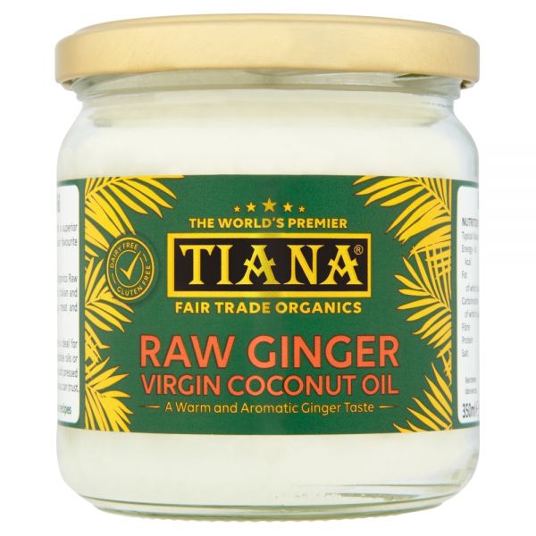 raw ginger virgin coconut oil