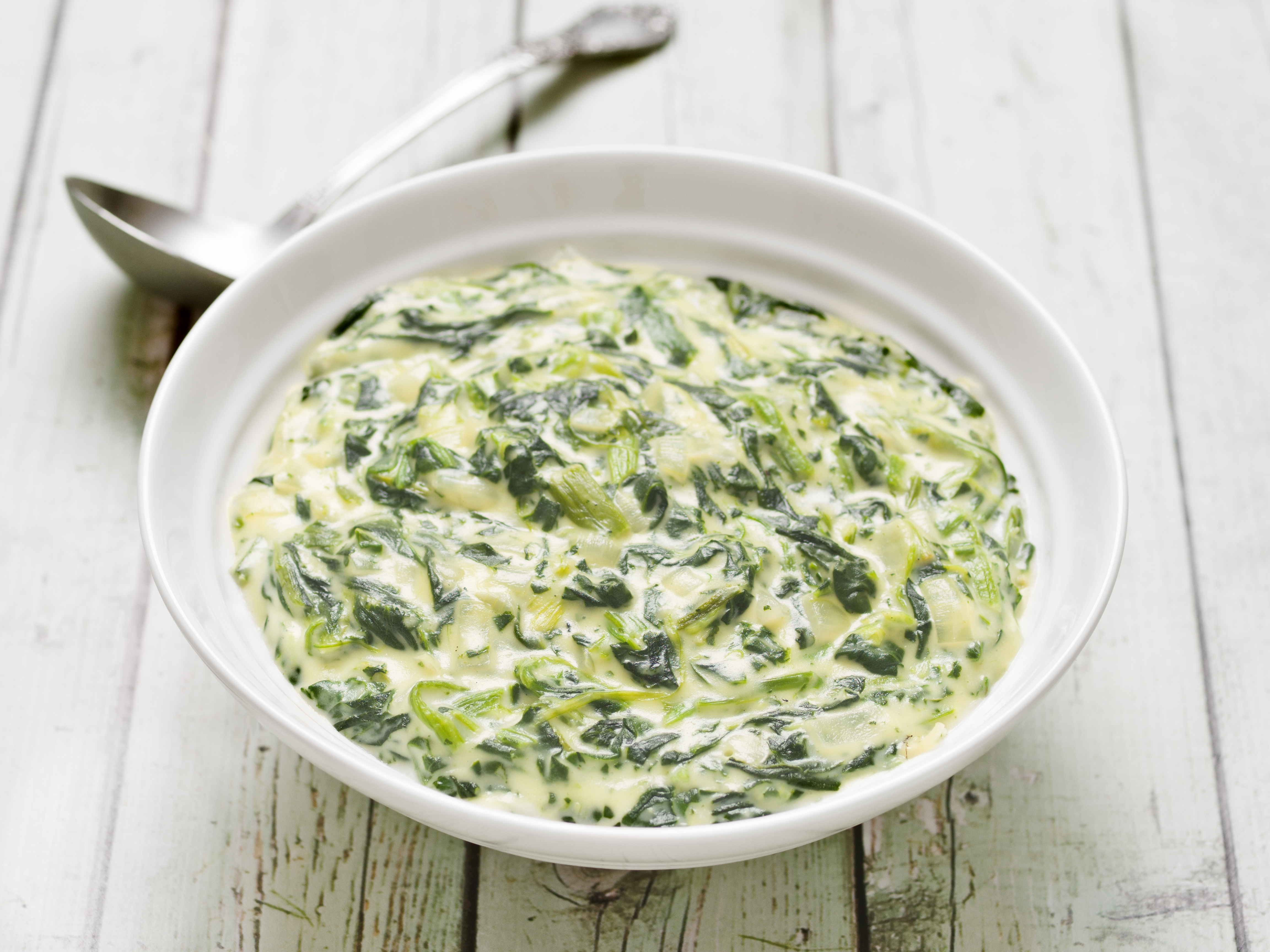Spicy Creamed Spinach
